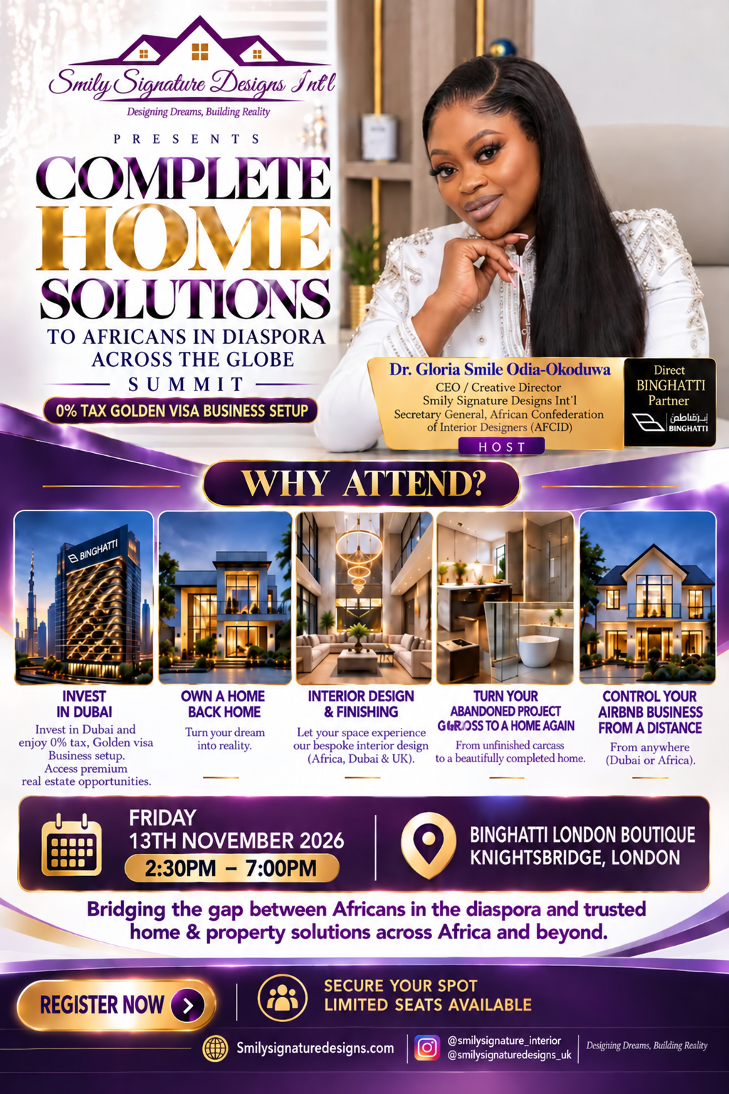 Complete Home Solutions Summit flyer